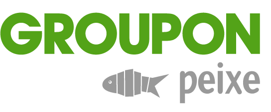 Logo groupon peixe